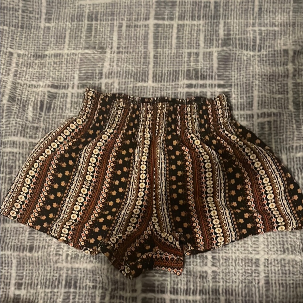 Bohemian Striped Women's Shorts